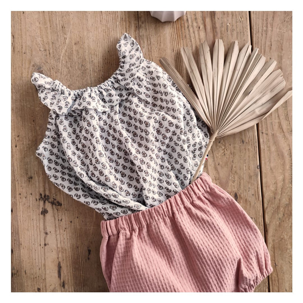 Epiko Bloomer Bloomer bébé rose blush ROMARIN Mode durable made in france et europe