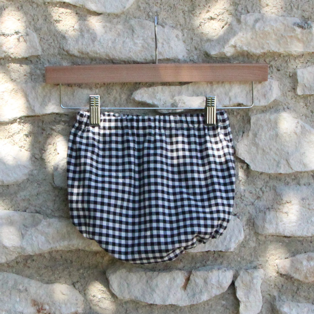 Epiko Bloomer Bloomer bébé vichy ROMARIN Mode durable made in france et europe
