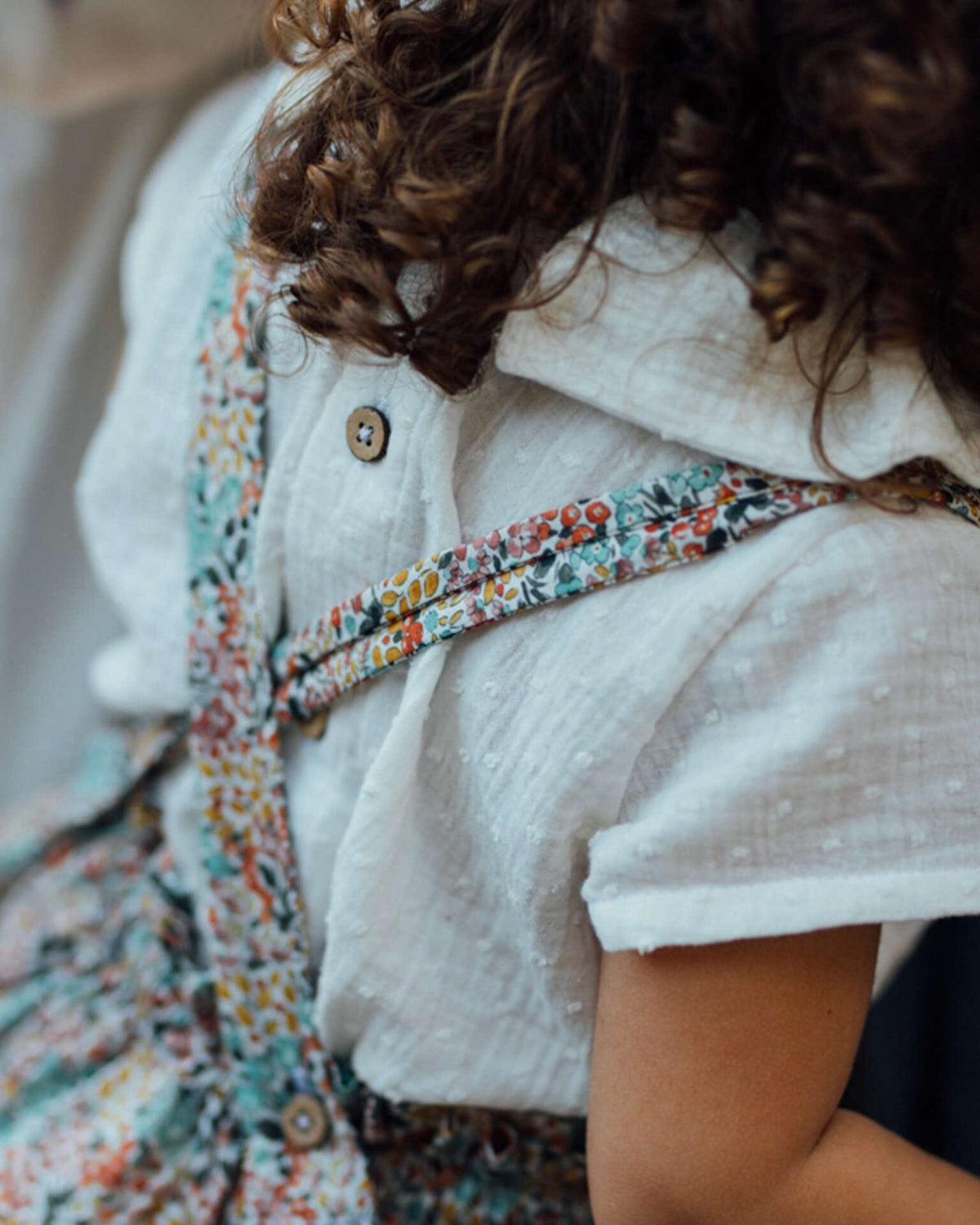 Epiko Blouse Blouse cérémonie fille LUZERNE Mode durable made in france et europe