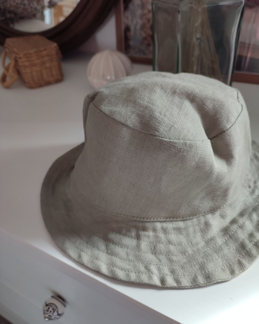 Epiko Bob Bob bébé lin olive TOURNESOL Mode durable made in france et europe