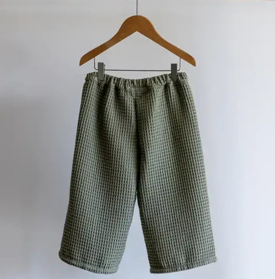 Epiko Pantalon Pantalon bébé en coton bio ABRICOTIER Mode durable made in france et europe