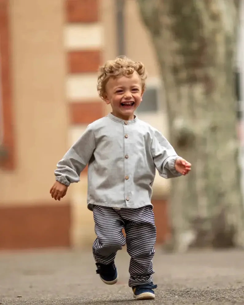Epiko Pantalon Pantalon bébé jeans ARBOUSIER Mode durable made in france et europe