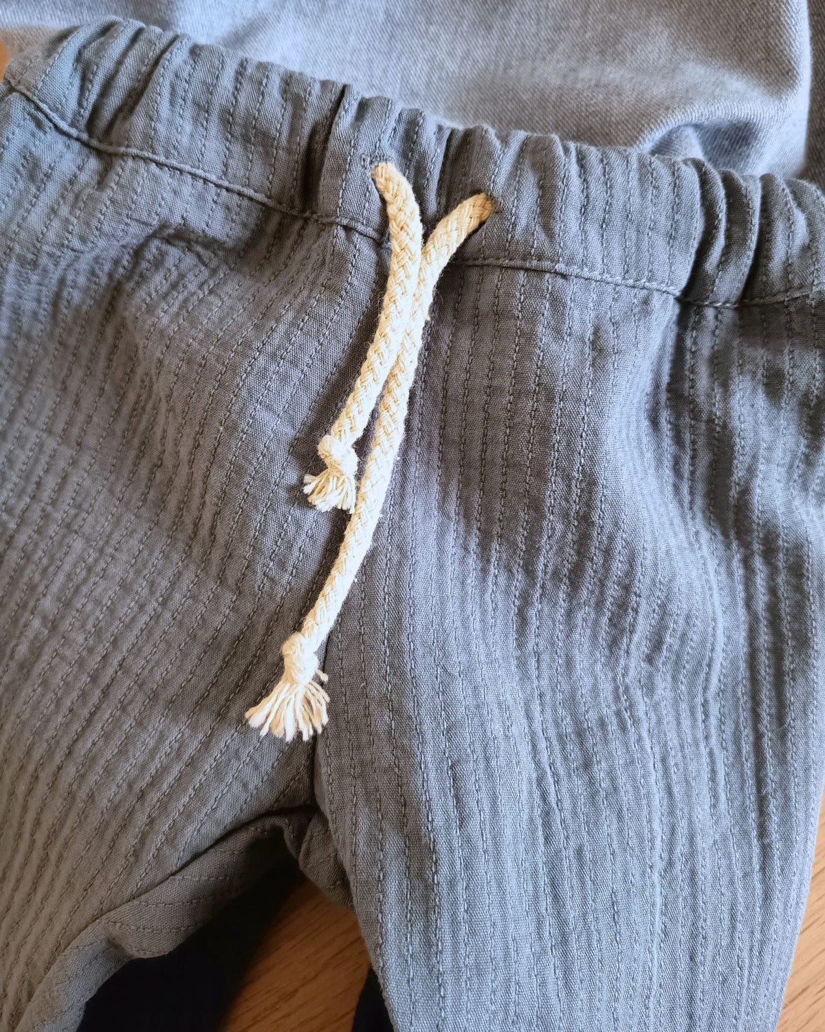 Epiko Pantalon Pantalon en coton bio texturé ARBOUSIER Mode durable made in france et europe
