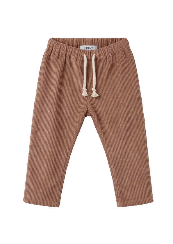 Epiko Pantalon Pantalon velours enfant ARBOUSIER Mode durable made in france et europe
