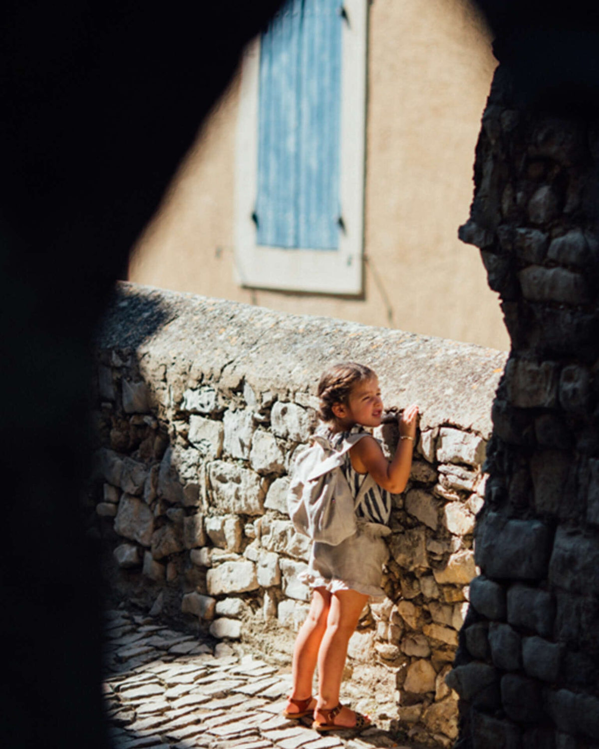 Epiko Sac à dos Sac à dos enfant lin naturel GENET Mode durable made in france et europe