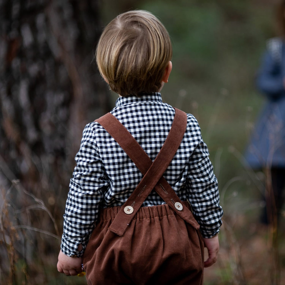 Epiko Salopette enfant velours OLIVIER Mode durable made in france et europe