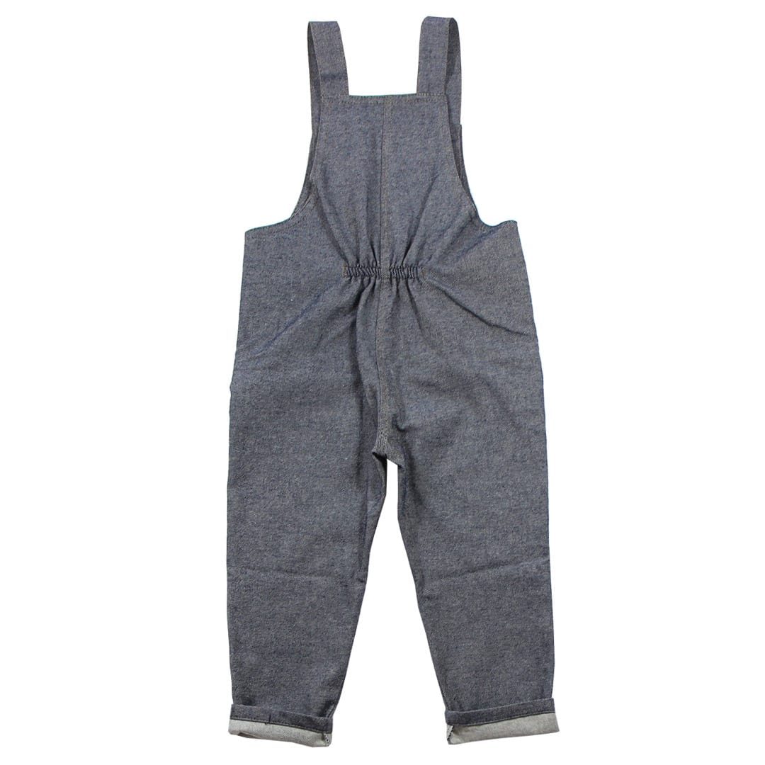 Epiko Salopette Salopette en jeans enfant et bébé REGLISSE Mode durable made in france et europe