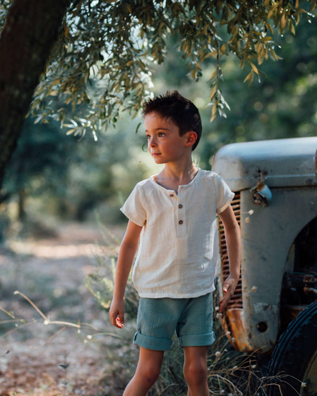 Epiko Short Short enfant coton bio FICUS Mode durable made in france et europe