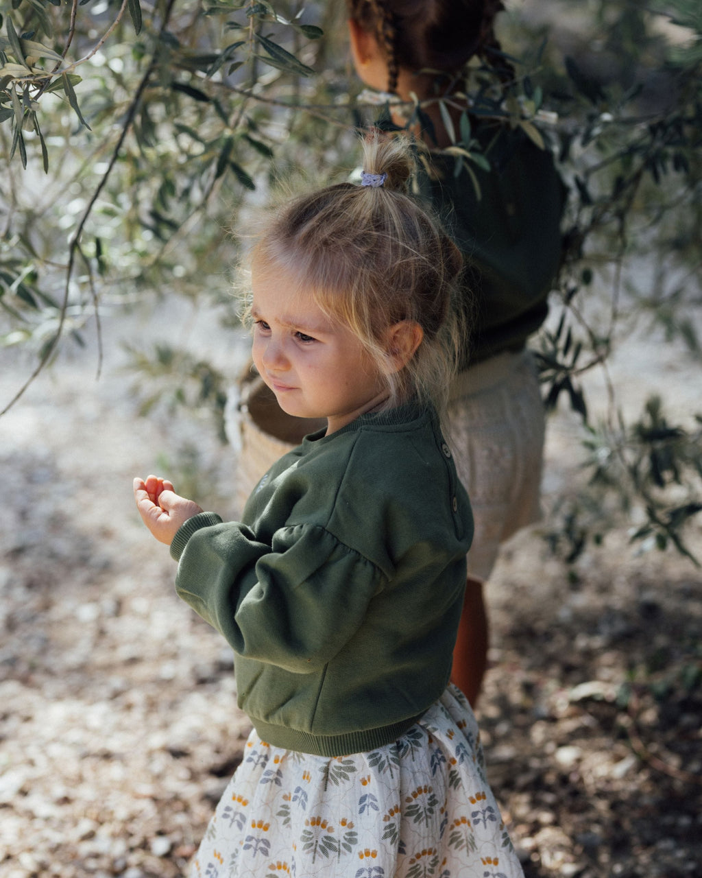 Epiko Sweat Sweat enfant vert olive MAGNOLIA Mode durable made in france et europe