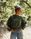 Sweat femme vert olive MAGNOLIA