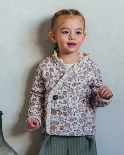 Epiko Veste Veste bébé en coton bio SAULE Mode durable made in france et europe