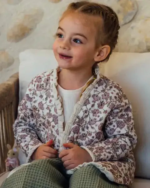 Epiko Veste Veste bébé en coton bio SAULE Mode durable made in france et europe