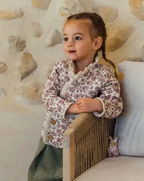 Epiko Veste Veste bébé en coton bio SAULE Mode durable made in france et europe